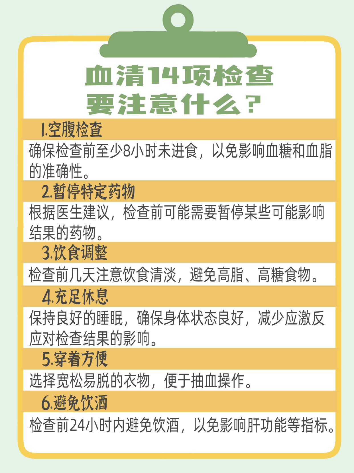 深度解读：血清14项检查究竟检查哪些项目