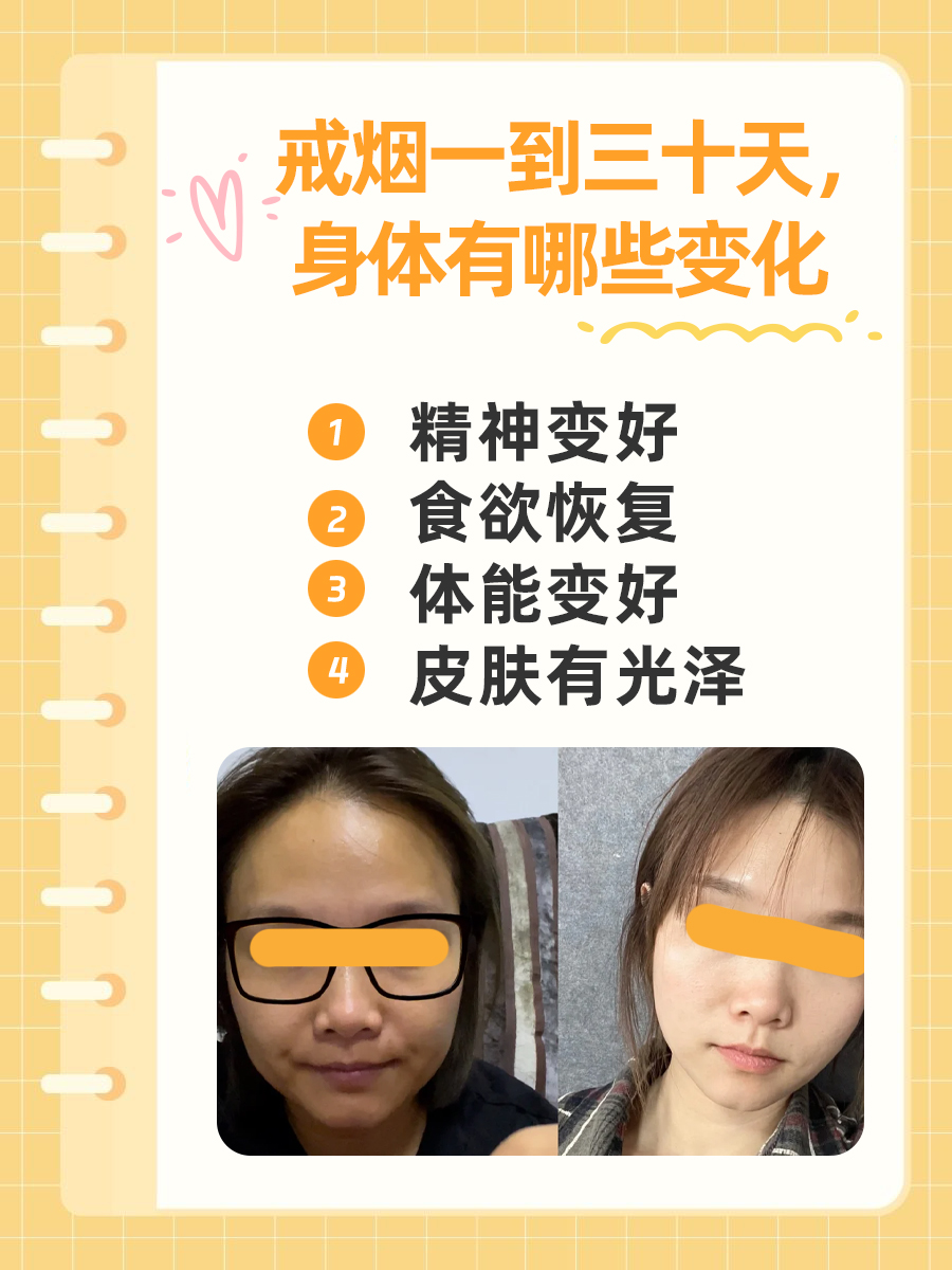 戒烟的第一到三十天，身体悄悄在变化！