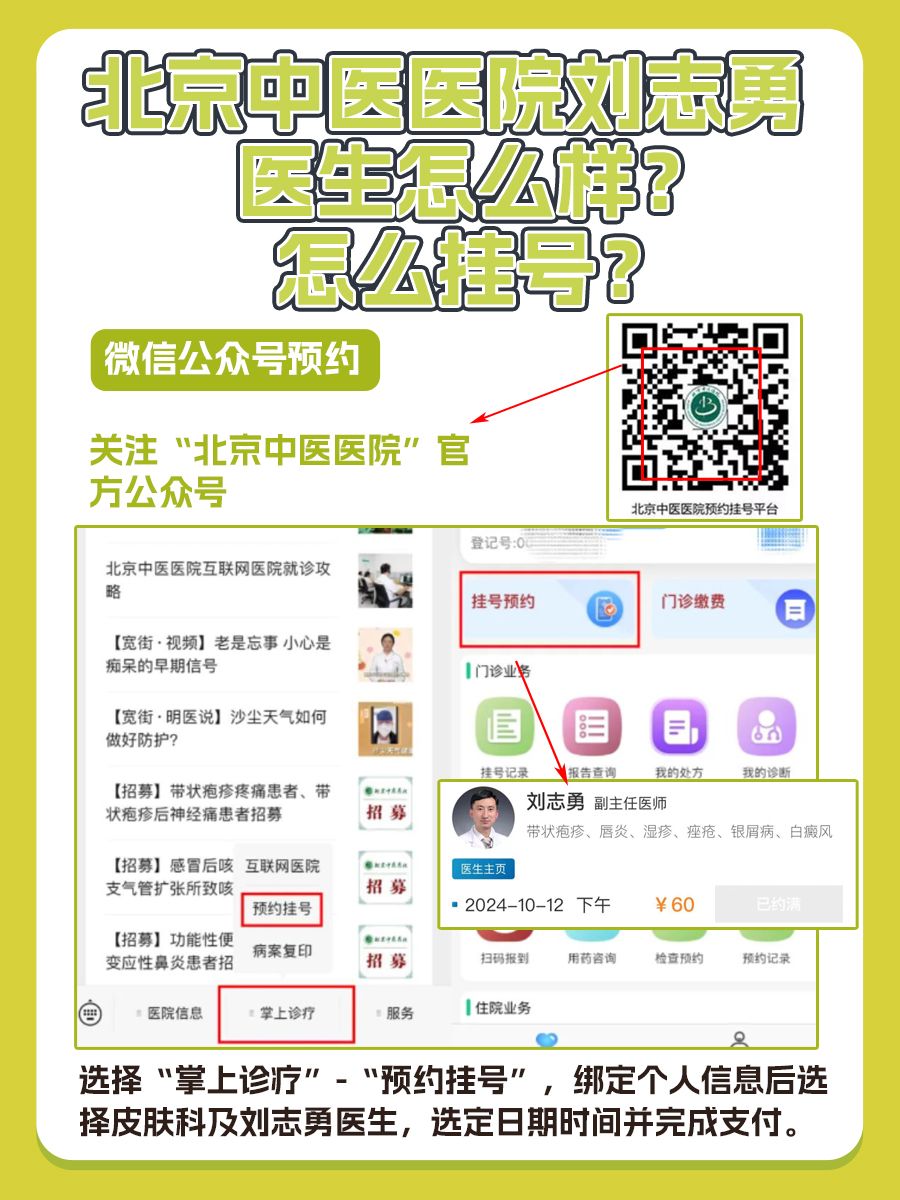 北京中医医院刘志勇医生怎么样？怎么挂号？