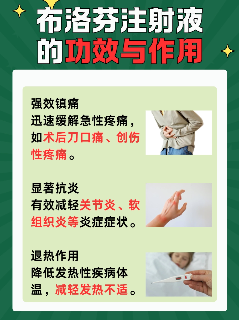 布洛芬注射液的功效与应用，详细解析