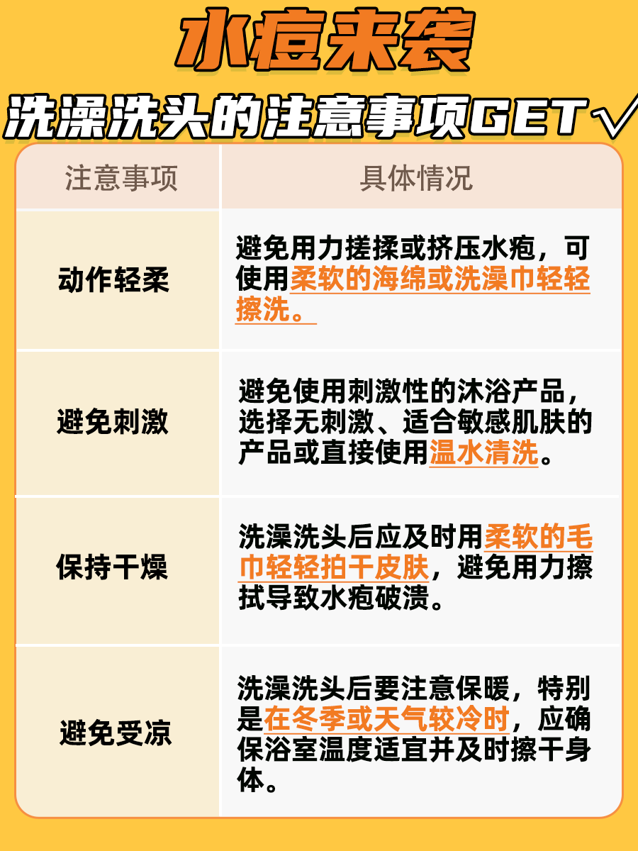 水痘期间，洗澡洗头可以吗？一文带你了解~
