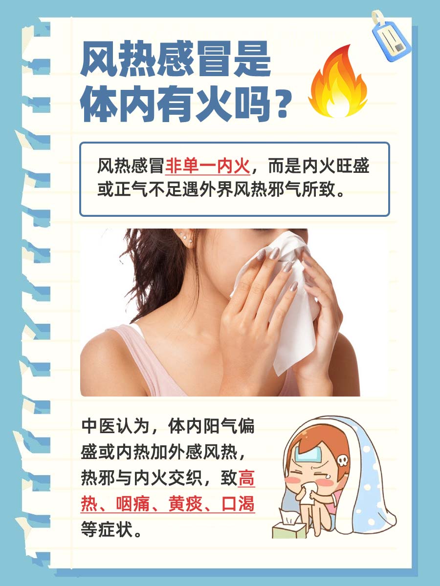 风热感冒是体内有火吗？一文解析