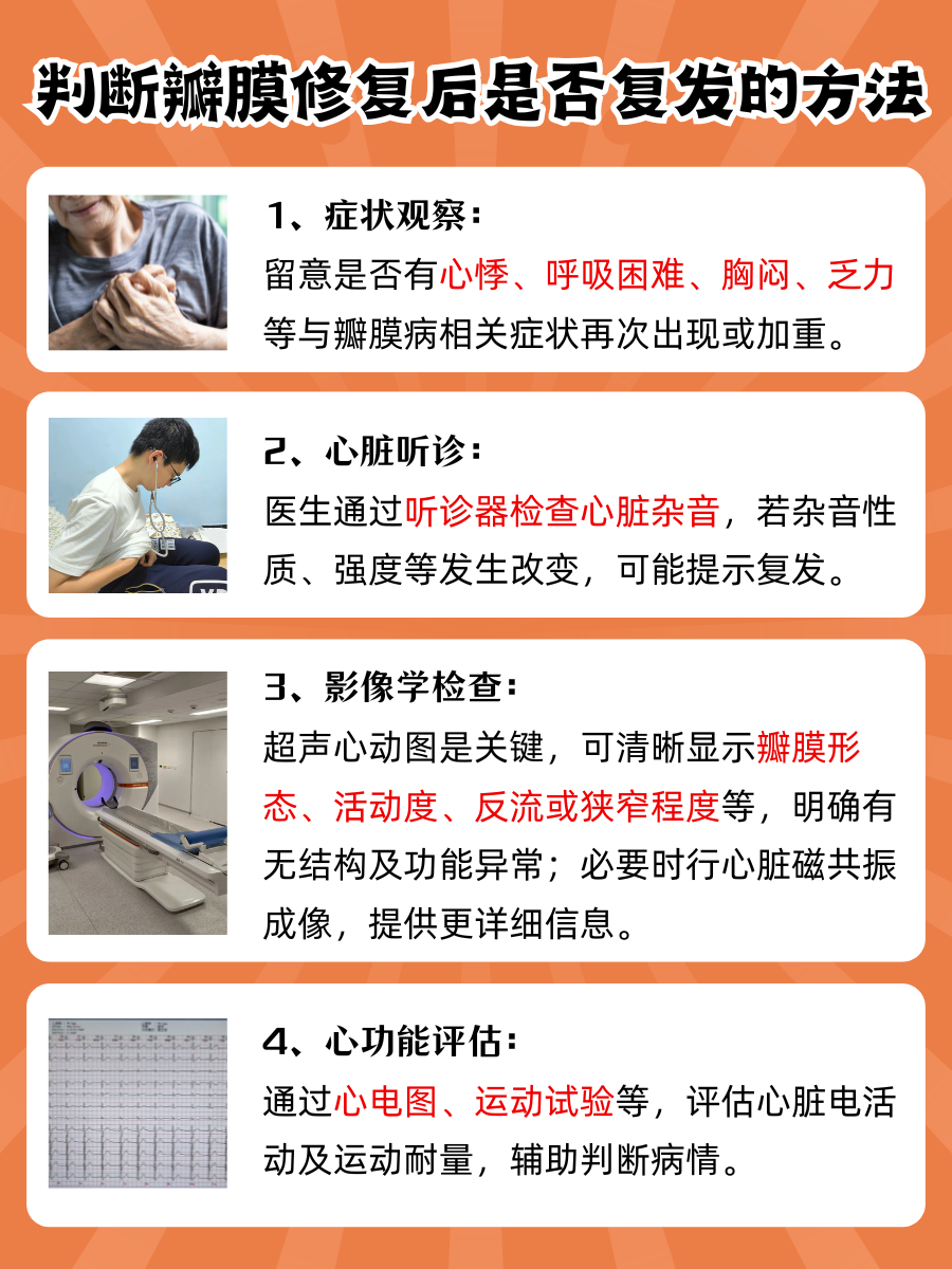 瓣膜修复后,这病症还有没有复发可能?
