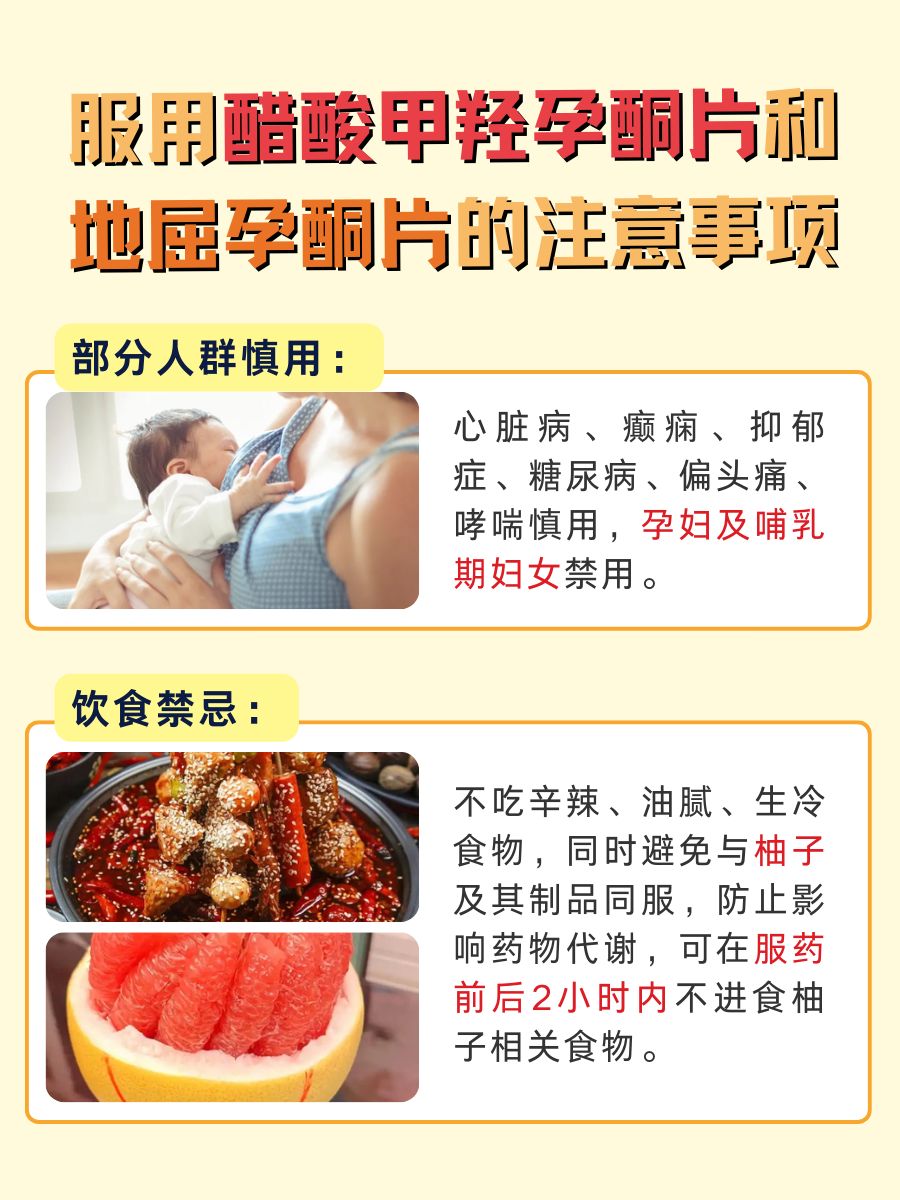 别再混淆!教你区分醋酸甲羟孕酮片与地屈孕酮片