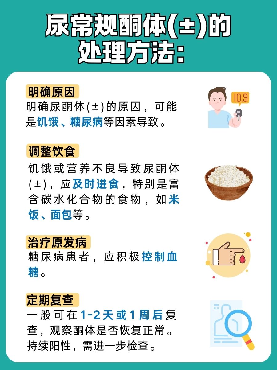 尿常规检查酮体(±)，正常与否引关注