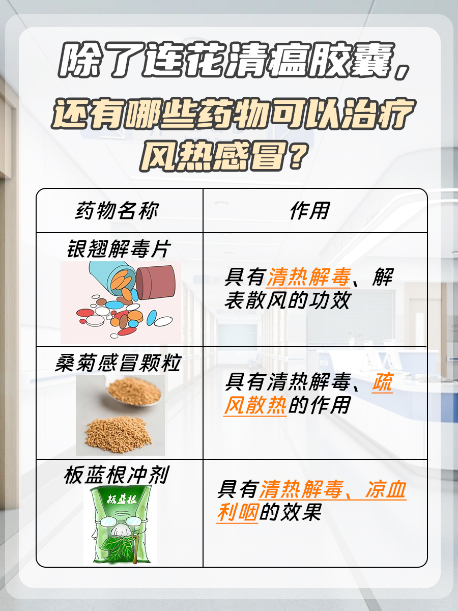 连花清瘟胶囊：治风寒还是风热感冒？