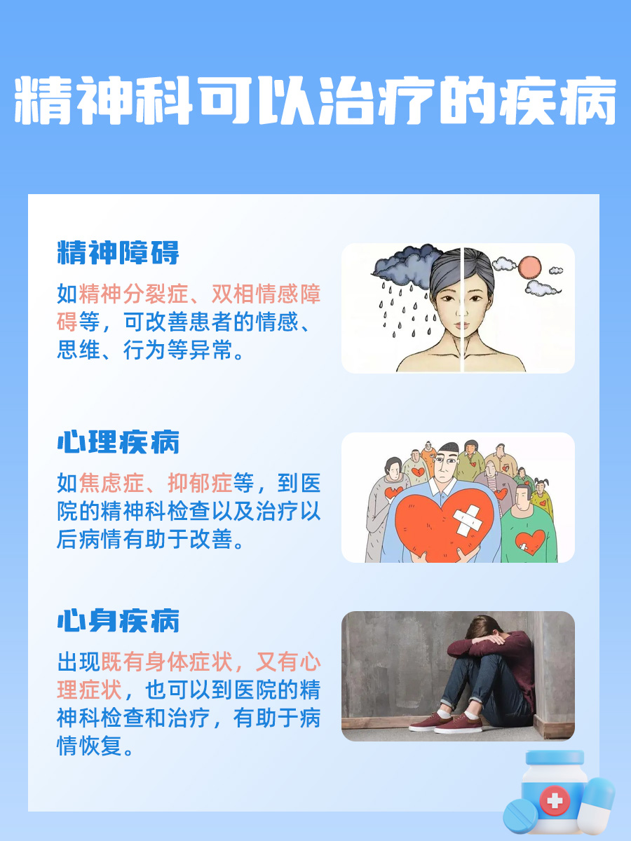 快速了解——神经科和精神科区别