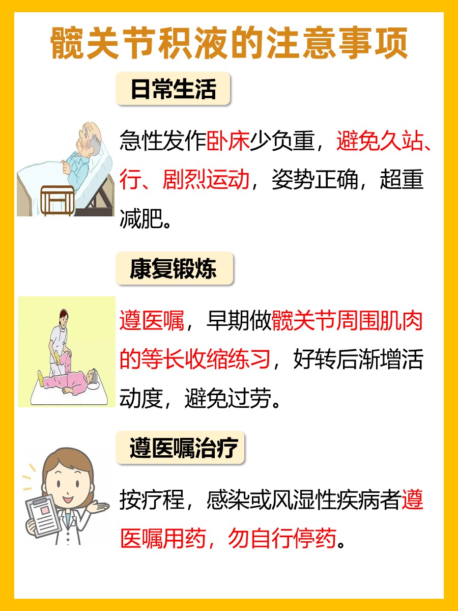 医生解答：髋关节积液怎么消除