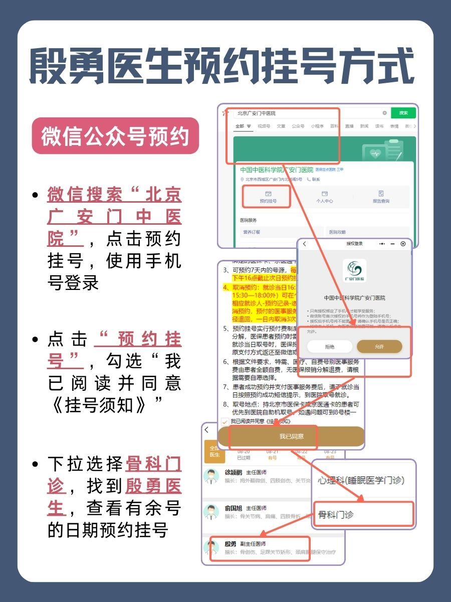 北京广安门中医院殷勇医生怎么样？怎么挂号？