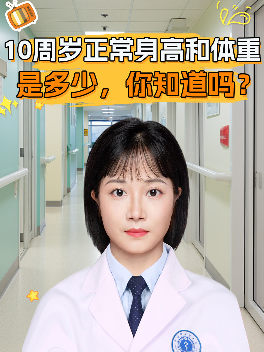 10周岁正常身高和体重是多少，你知道吗？