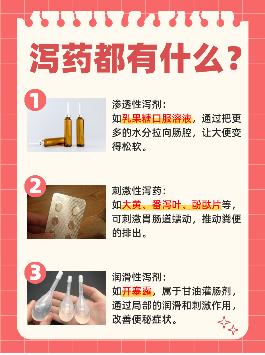 医生带你了解：泻药有哪些？