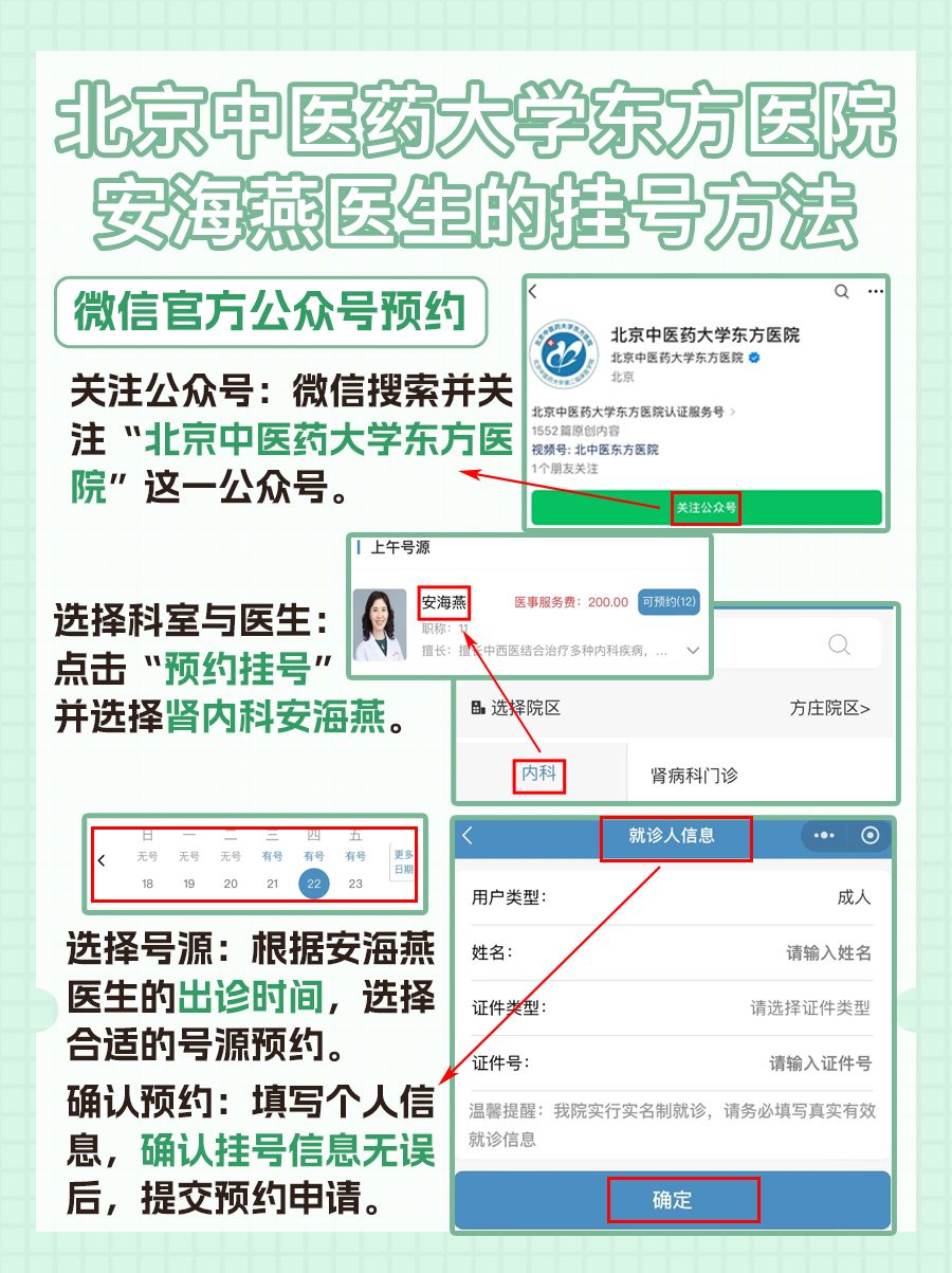 北京中医药大学东方医院安海燕医生怎么样？怎么挂号？