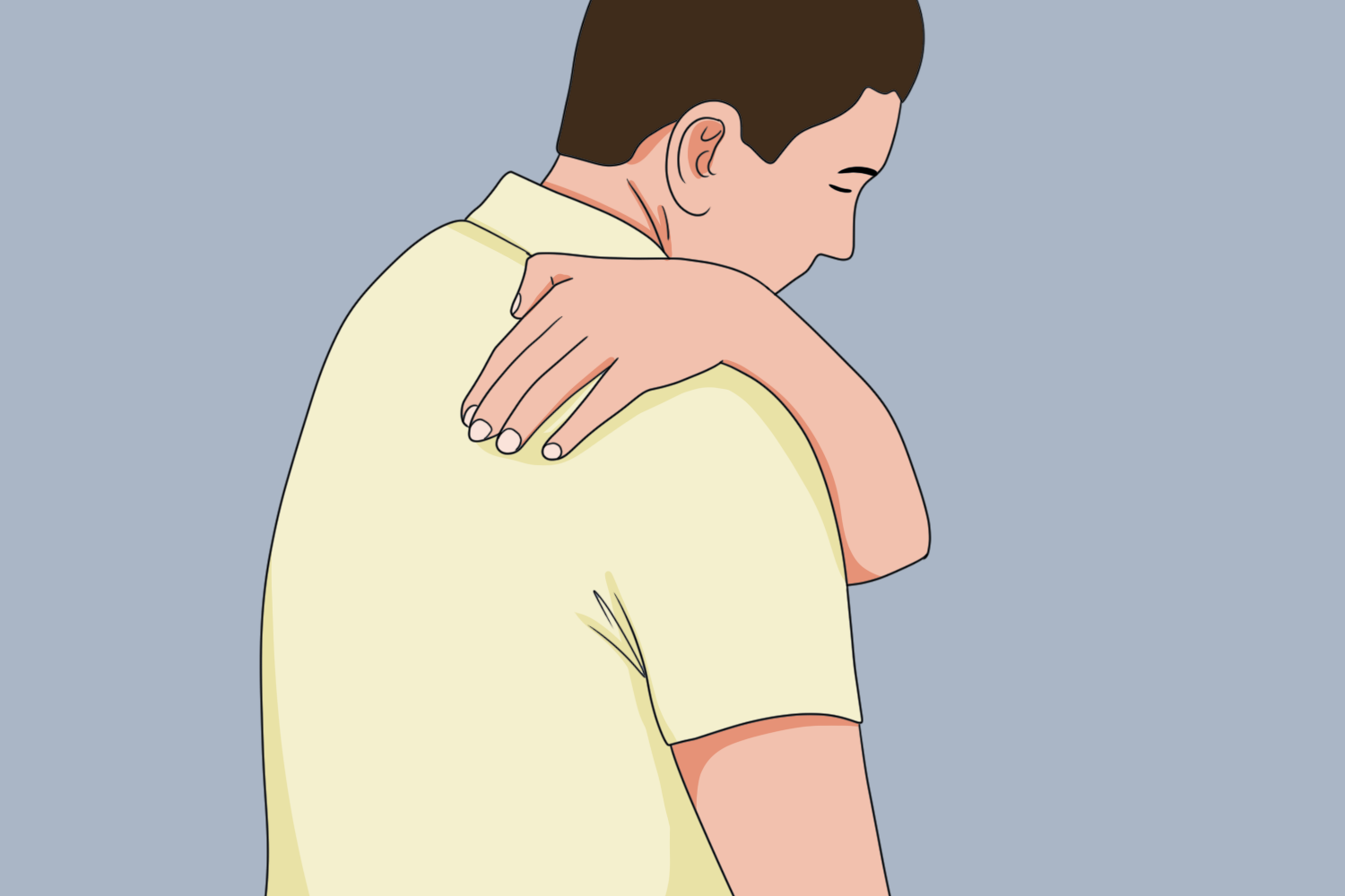 胆囊炎后背反射区图