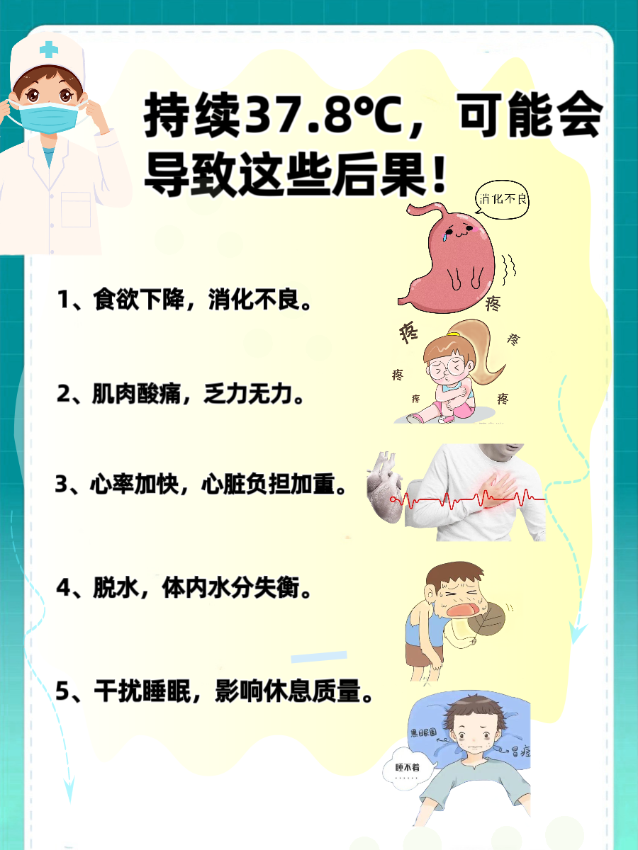 持续37.8℃,真会“烧坏”人吗?