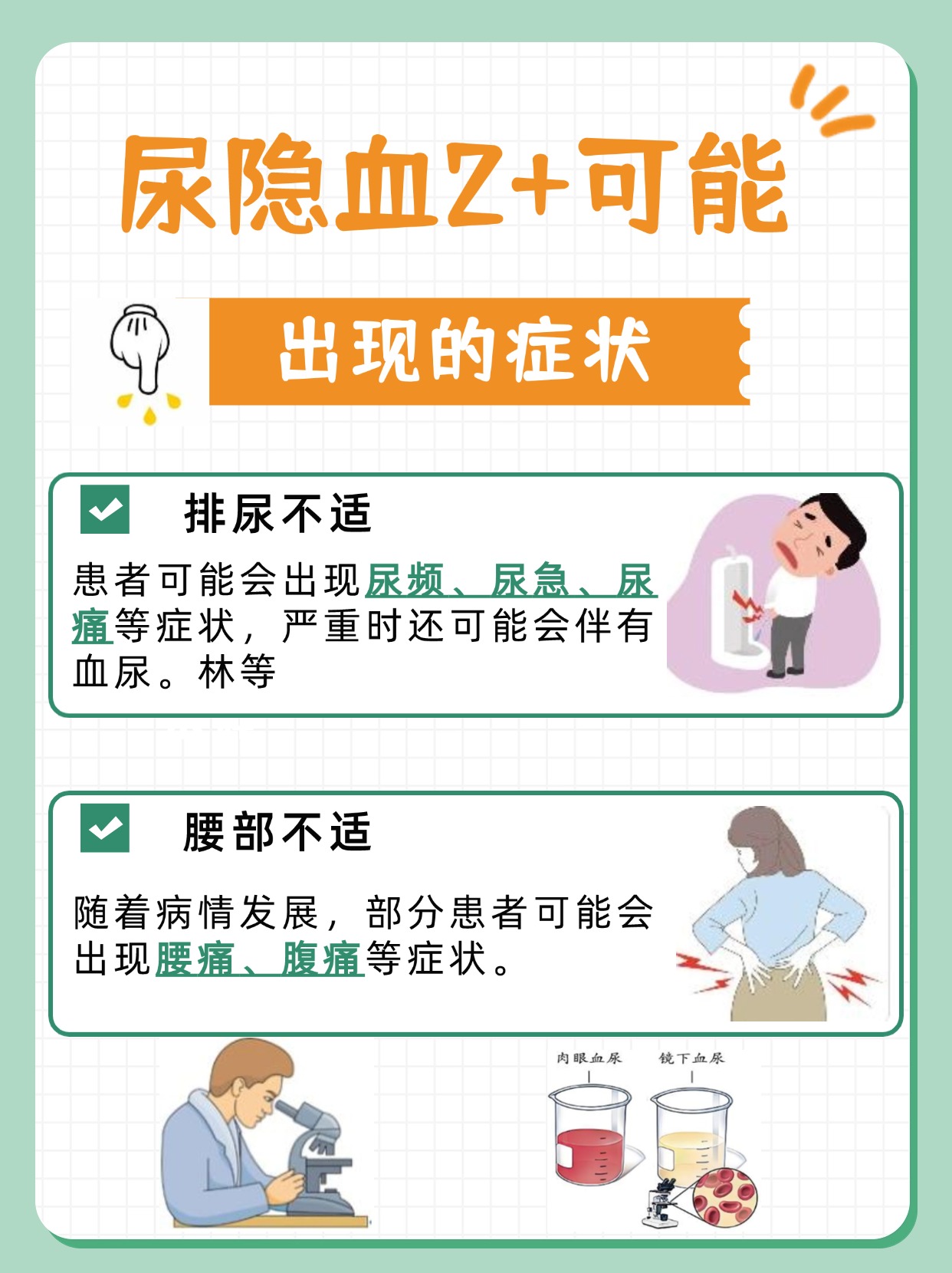 尿隐血2+能自愈吗 ？带你了解！