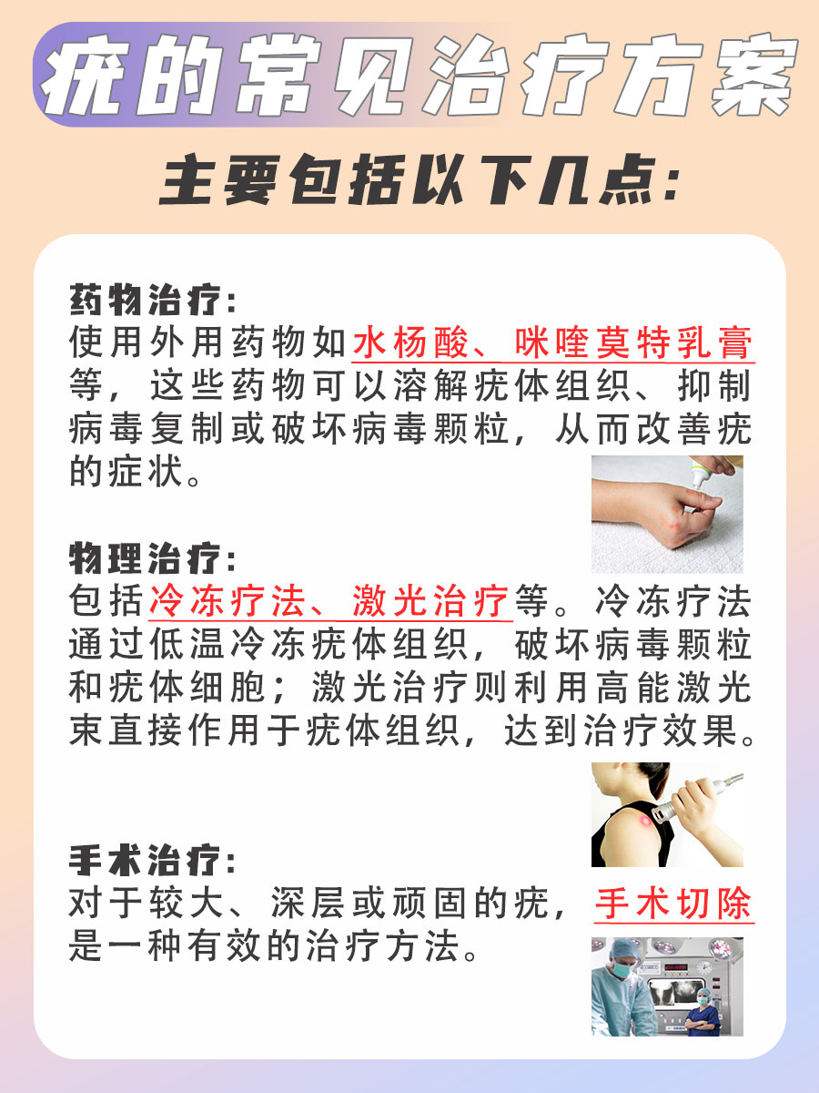 从形状到颜色，全面解析如何判断疣的真面目！