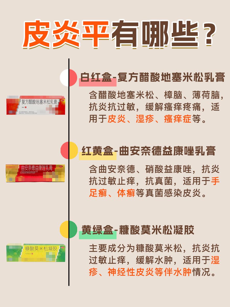 皮炎平不只有一种？带你认识它的多种类型！