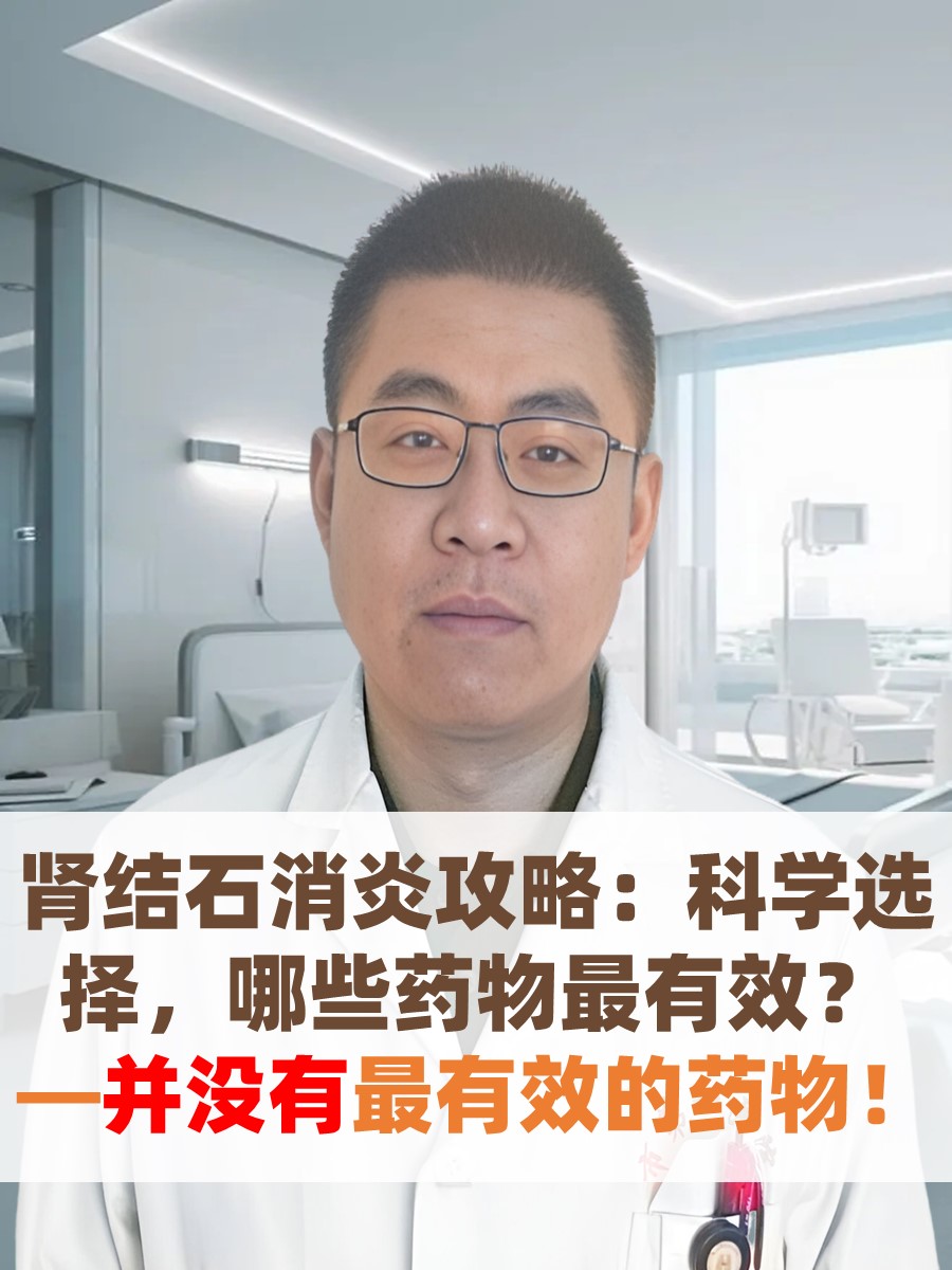 肾结石消炎攻略：科学选择，哪些药物最有效？