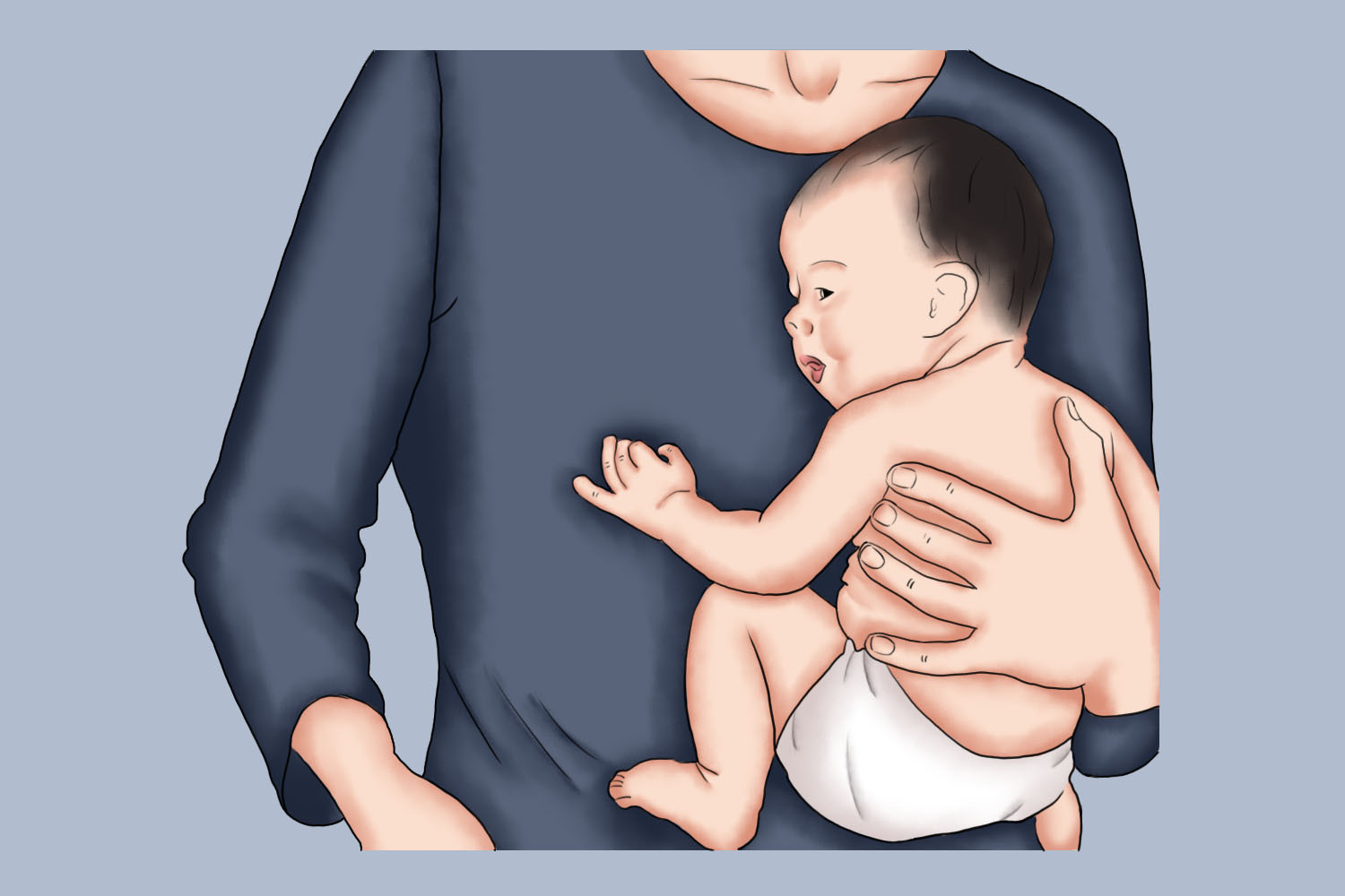 宝宝髋关节蛙抱图 宝宝髋关节蛙抱图