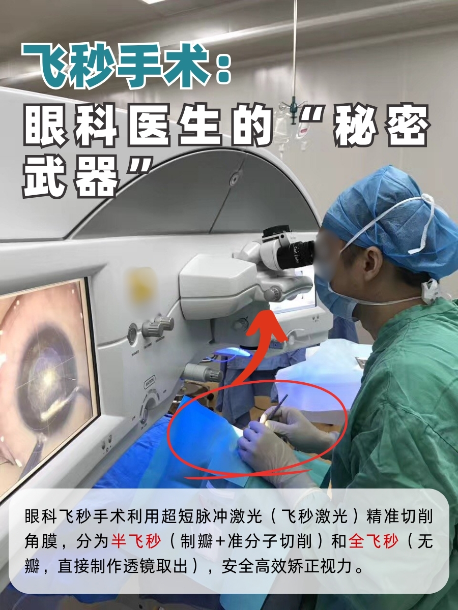 飞秒手术:眼科医生的“秘密武器”