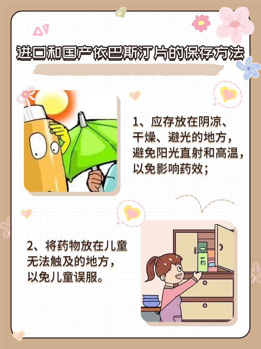 进口or国产？依巴斯汀片区别大揭秘