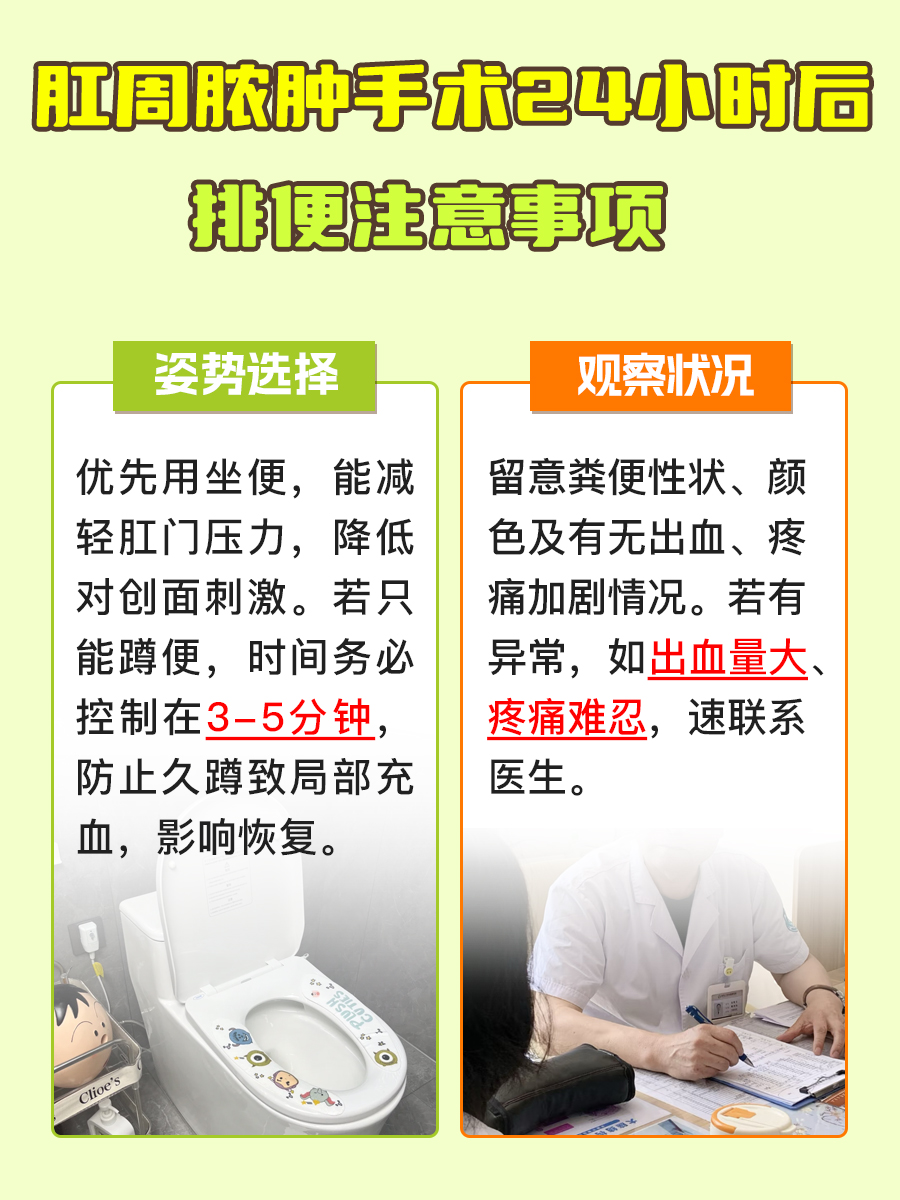 戳破疑惑!肛周脓肿术后排便时间,快瞧!