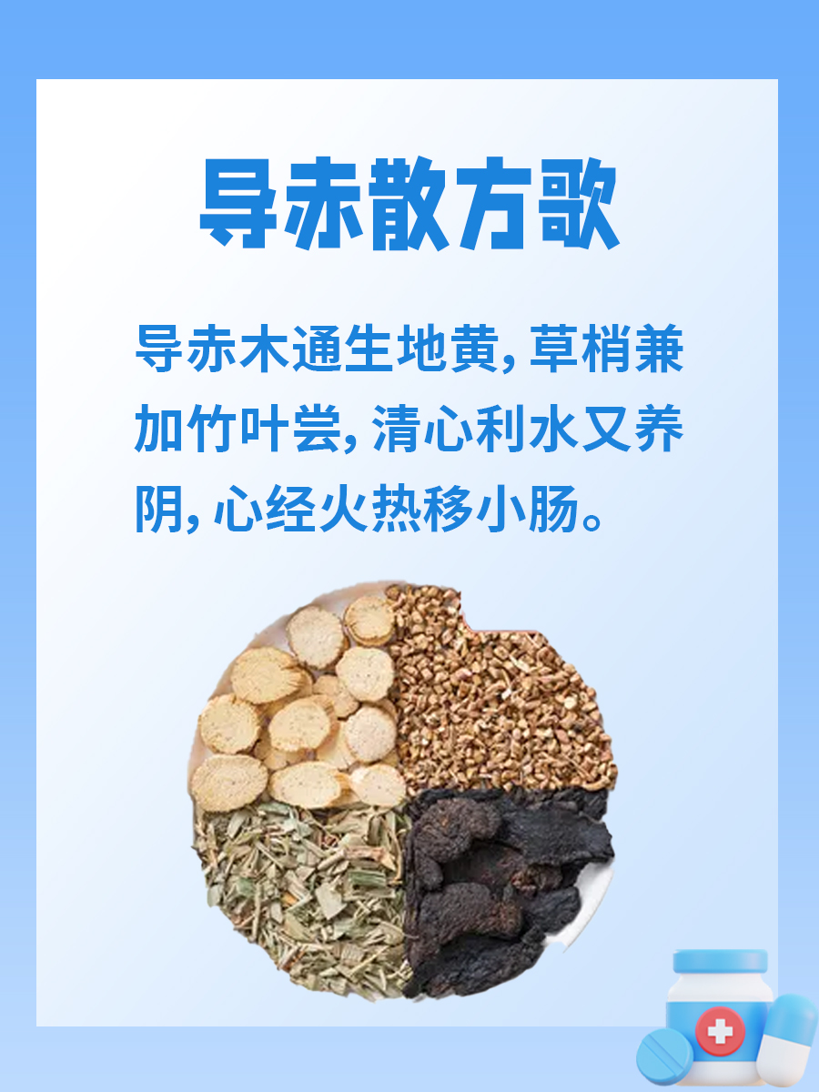 导赤散方歌：古方今解，传承智慧