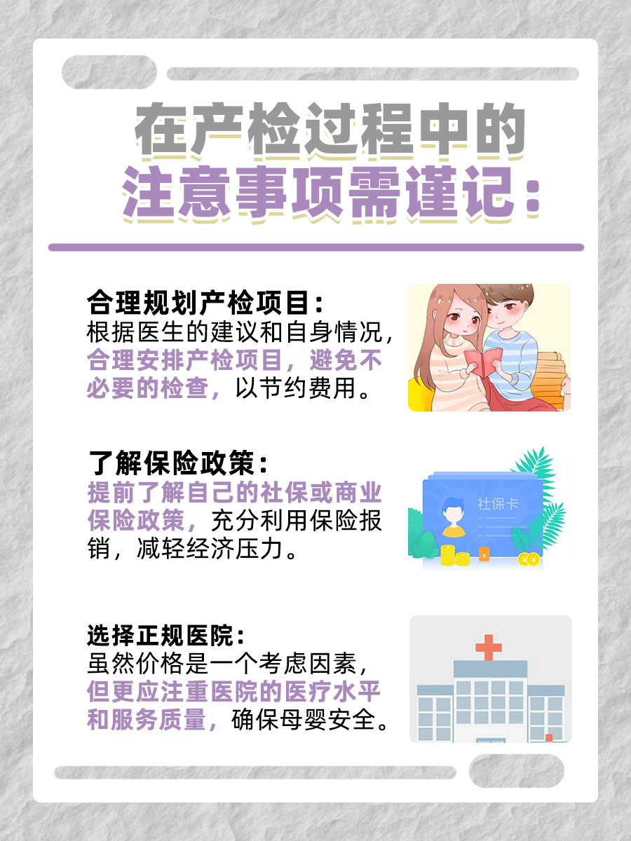 产检费用，孕期经济负担解析