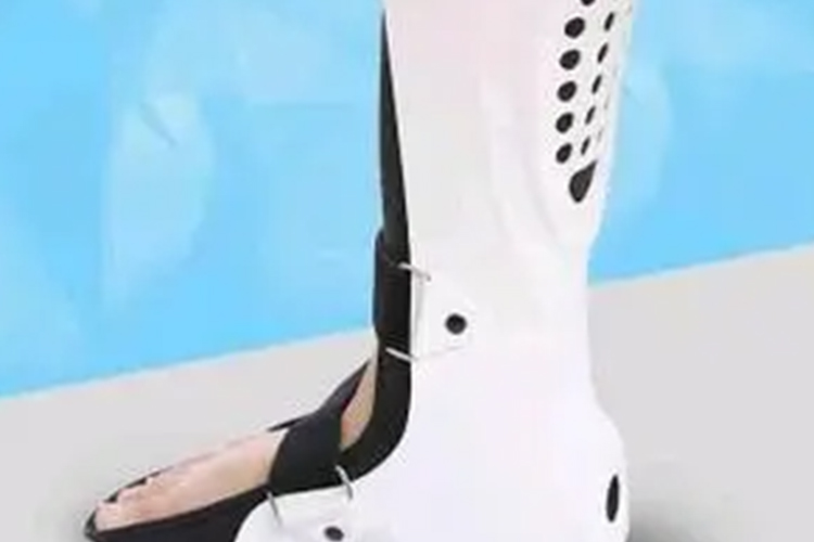 腿骨折踝足支具图