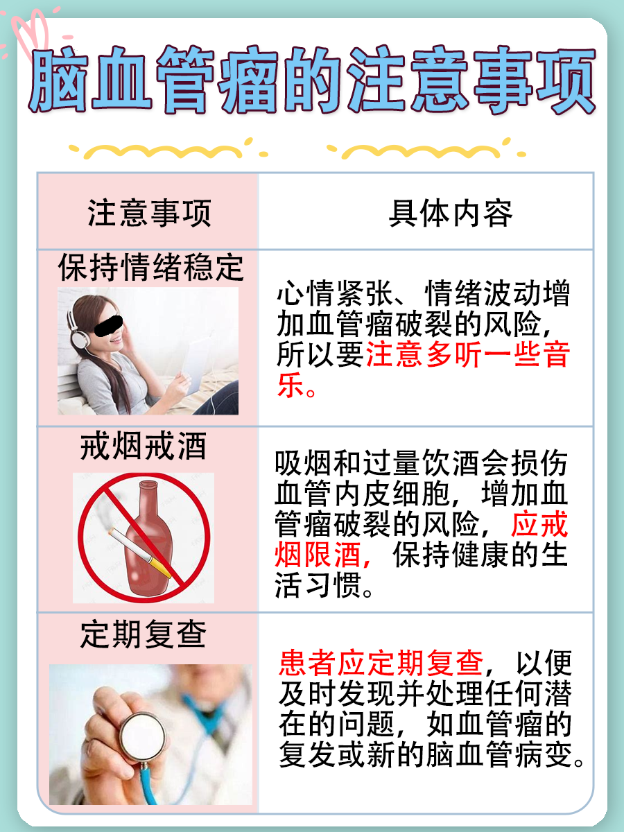 脑血管瘤破裂有前兆吗 ，答案来了