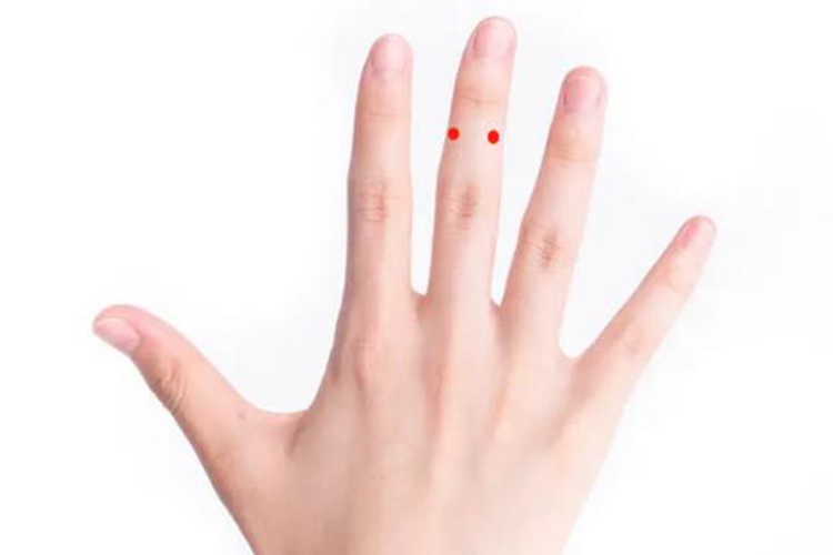 心膝穴准确位置图