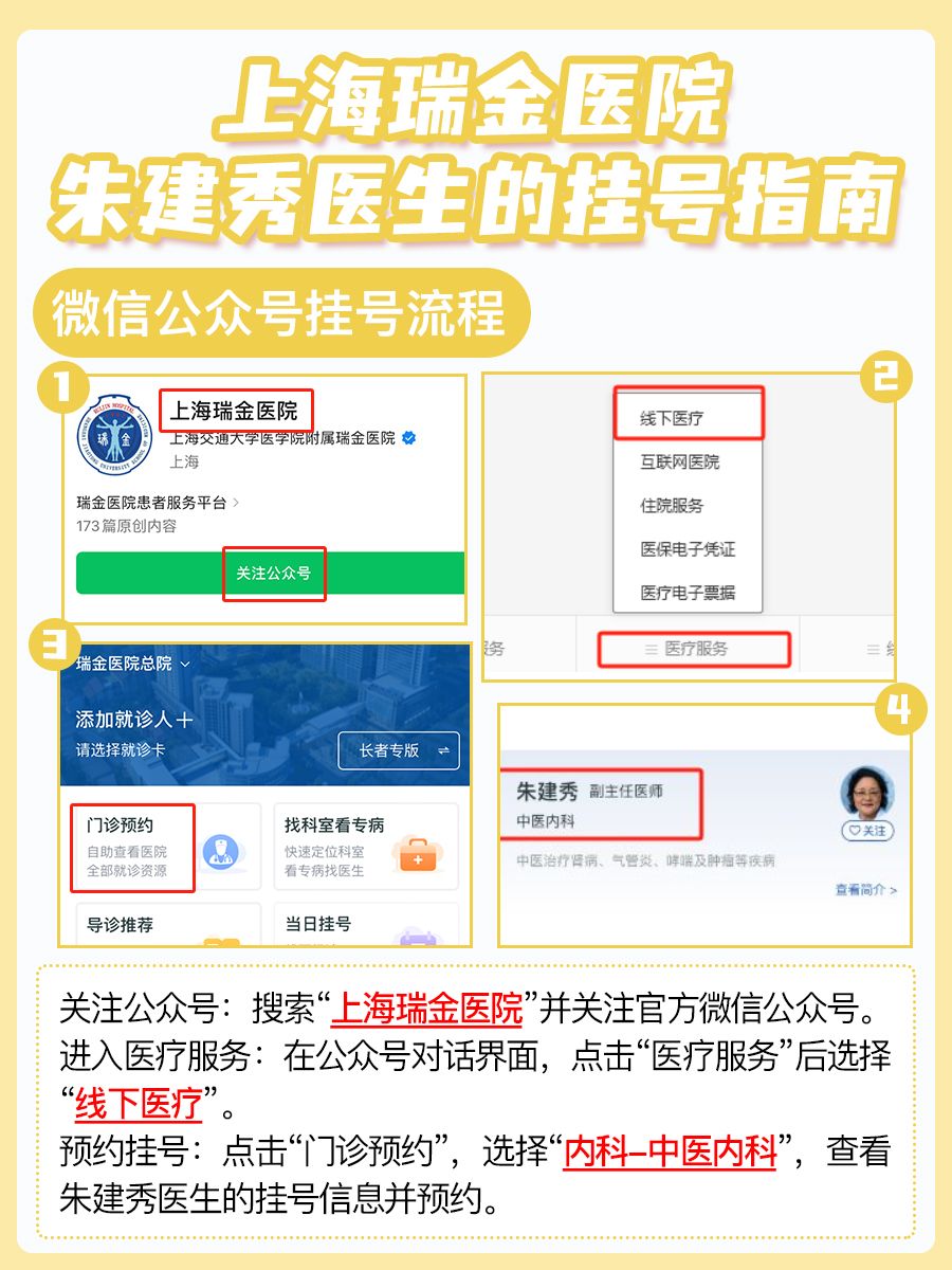 上海瑞金医院朱建秀医生怎么样？怎么挂号？