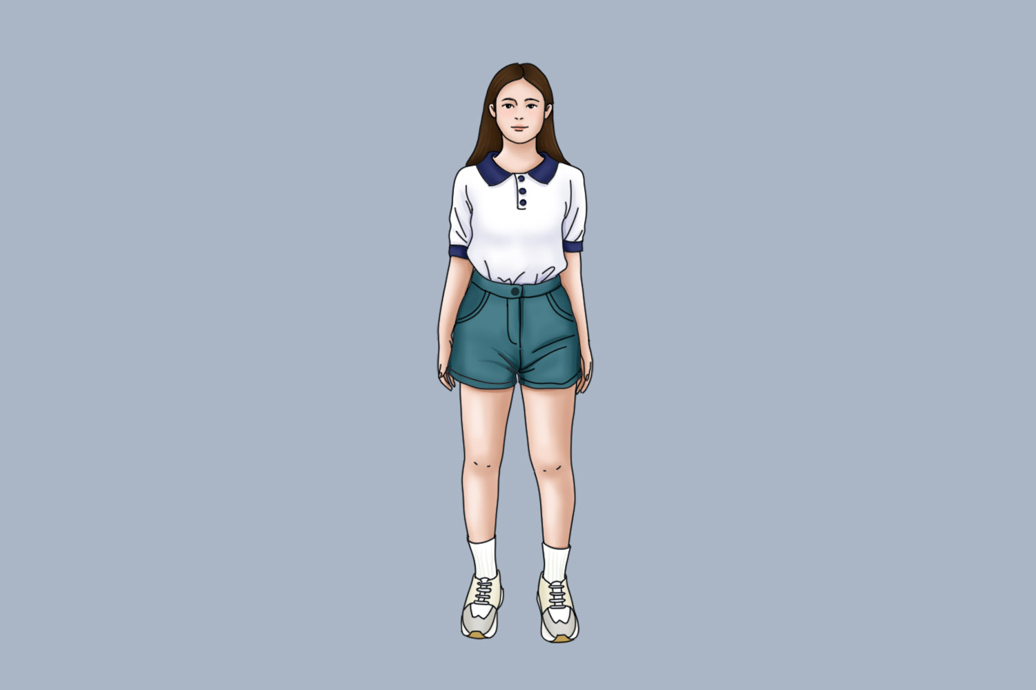 155cm100斤标准型身材图