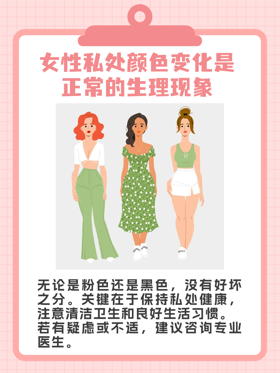 黑色好还是粉色好？私处颜色还有好坏之分？