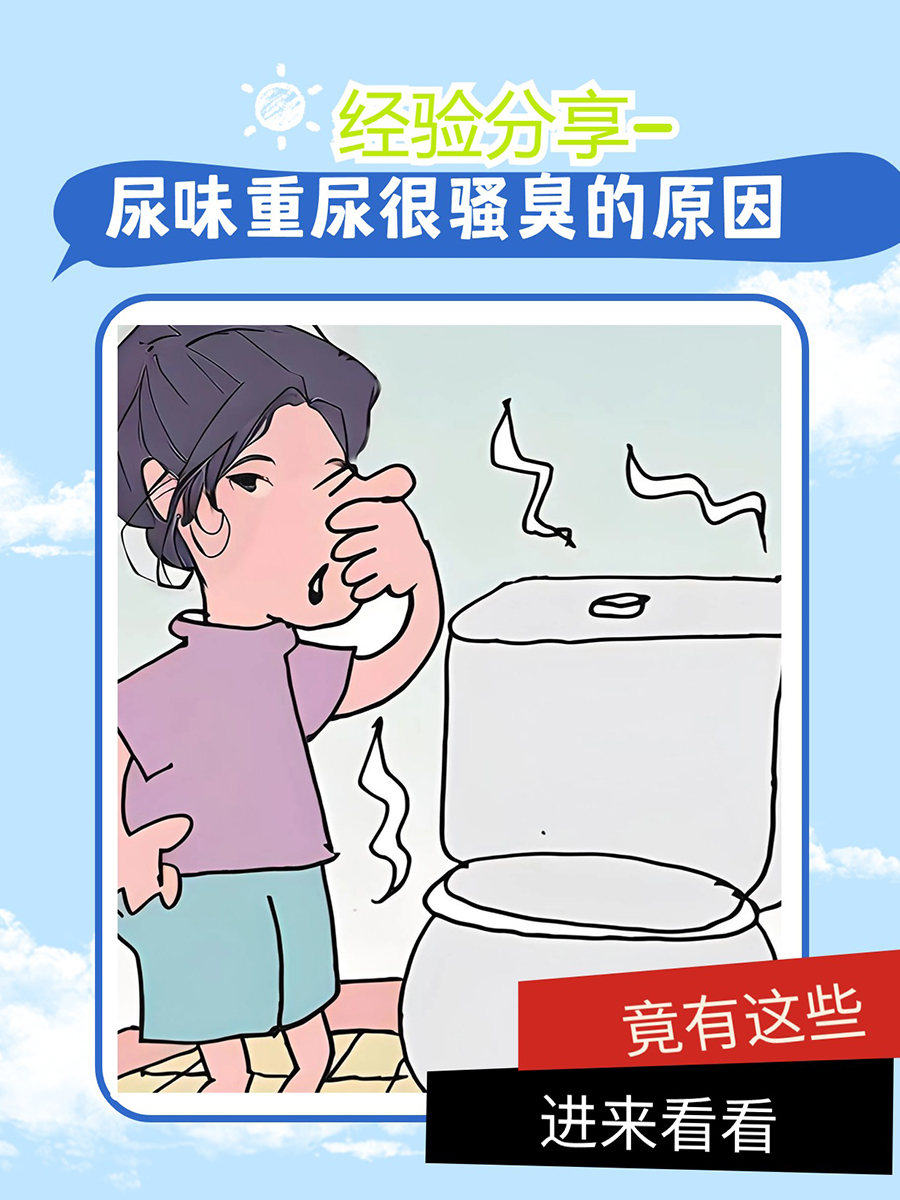 尿味重尿很骚臭的原因竟有这些！