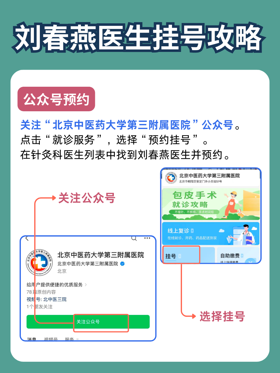 北京中医药大学第三附属医院刘春燕医生怎么样？怎么挂号？