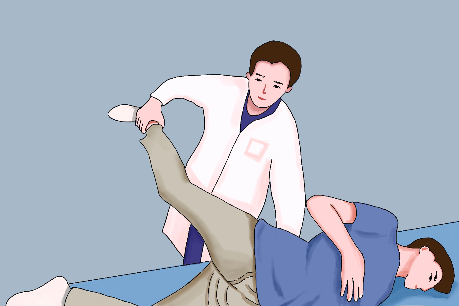 伸髋动作图 伸髋动作图
