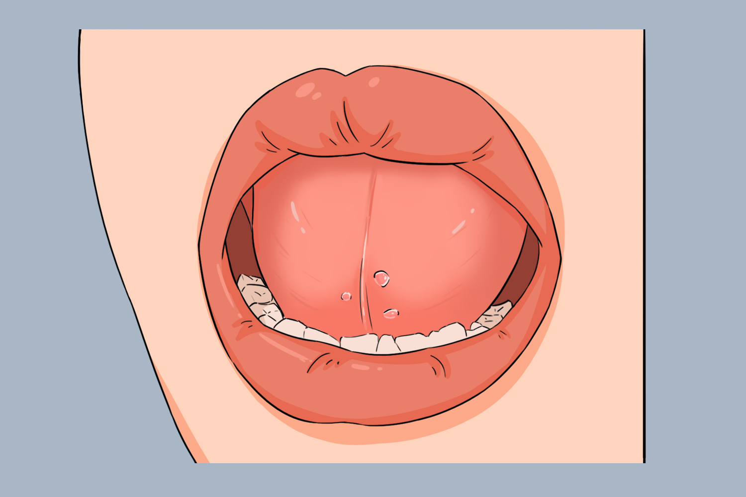 舌头长菜花图片图片