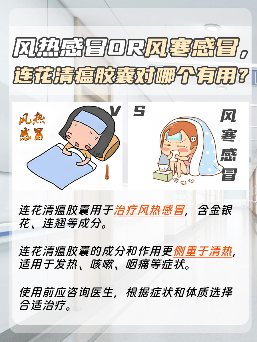连花清瘟胶囊：治风寒还是风热感冒？