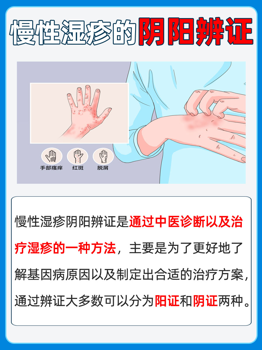 揭秘慢性湿疹：中医视角下的阴阳辨证法则