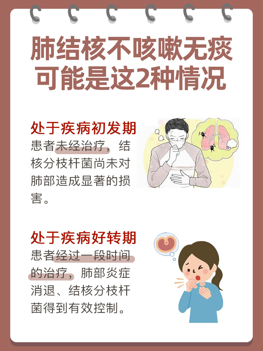 肺结核不咳嗽无痰，意味着什么？