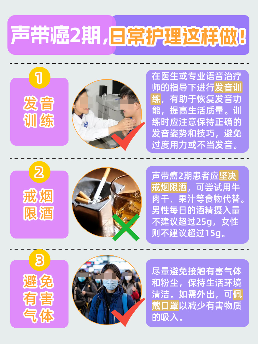 战胜声带癌2期，真的可能吗？