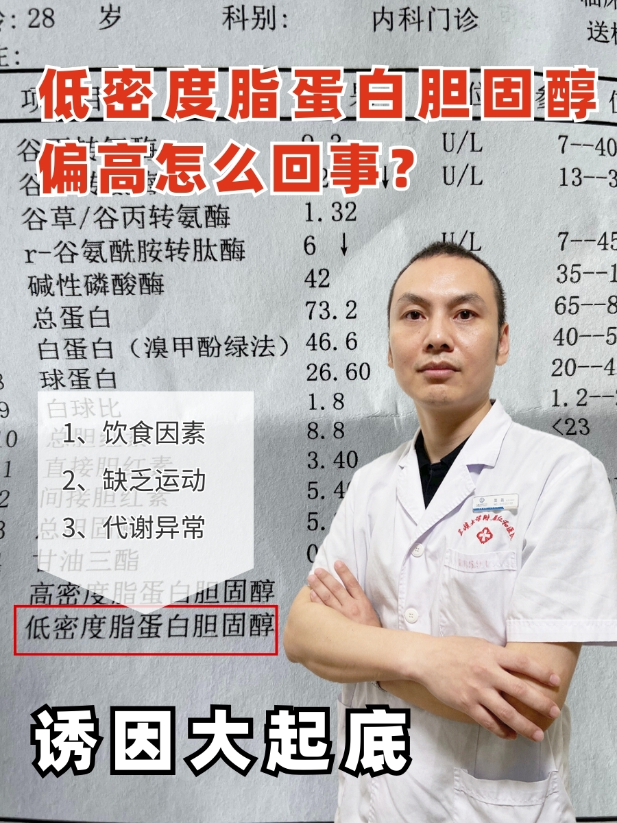 低密度脂蛋白胆固醇偏高怎么回事?诱因大起底