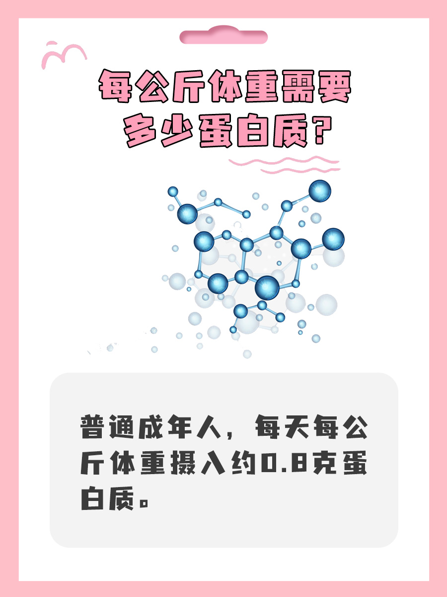 每公斤体重需要多少蛋白质？医生是这样回答的！