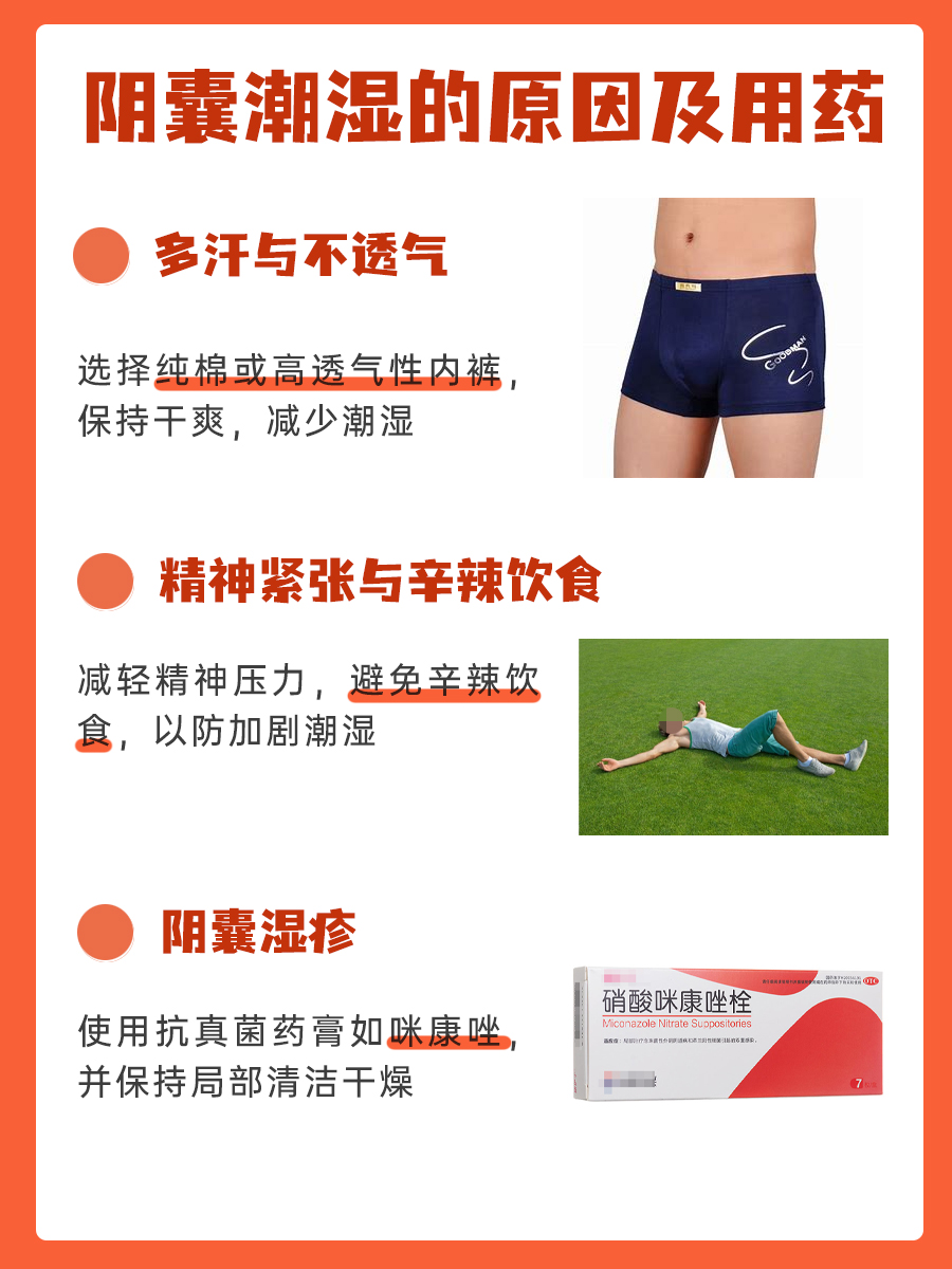 阴囊潮湿的原因及用药!一文解析