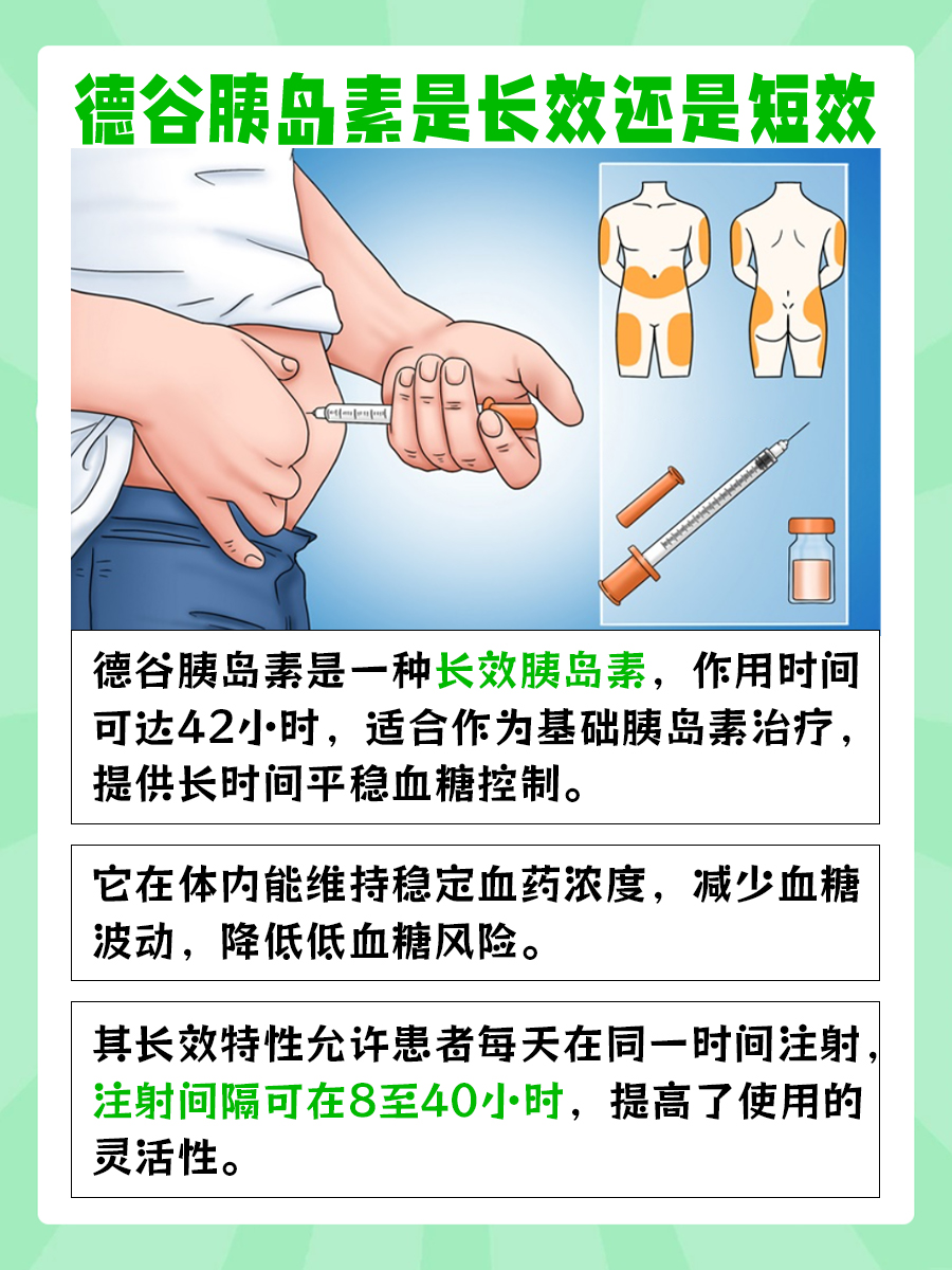 德谷胰岛素,长效还是短效?答案在这里