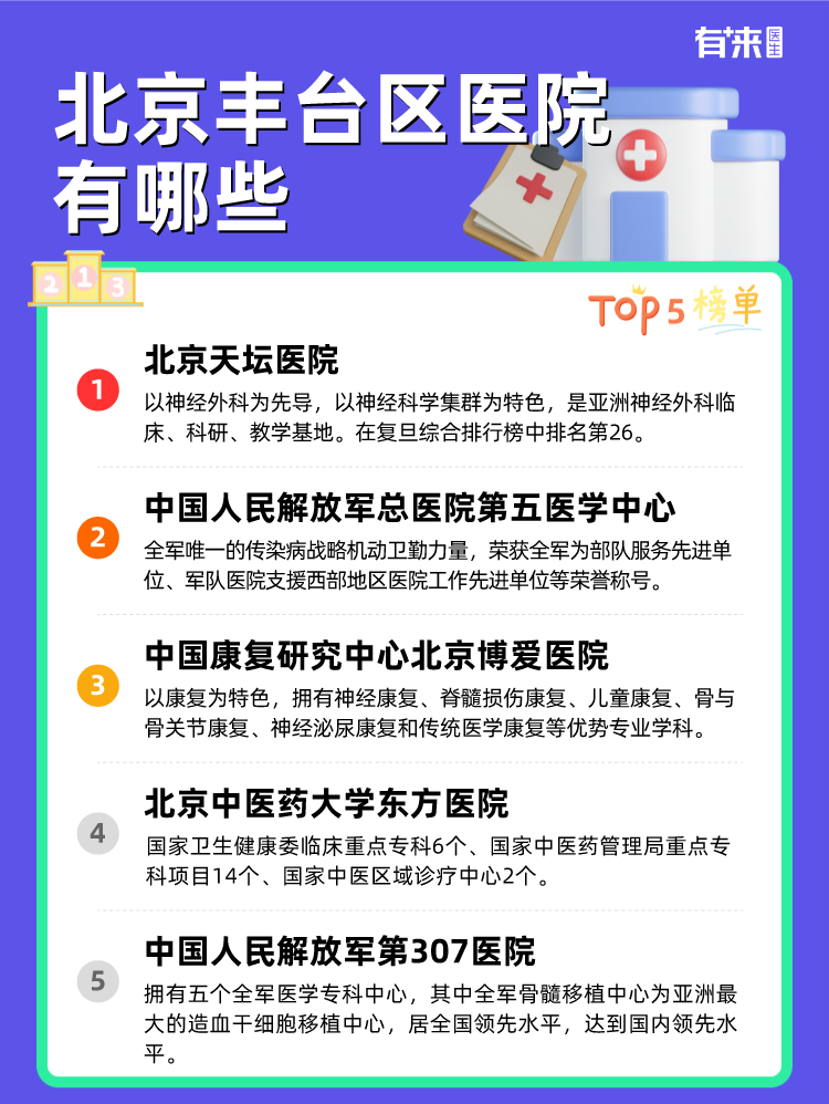 北京丰台区医院有哪些
