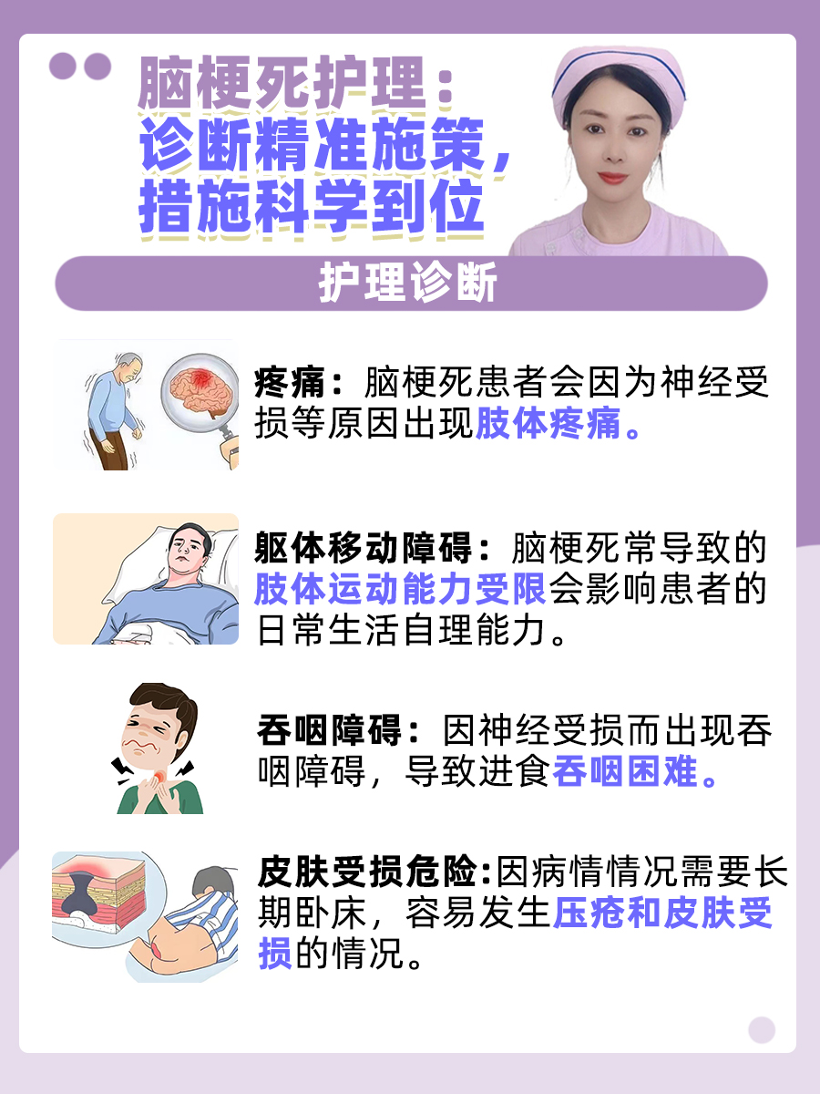 脑梗死护理：诊断精准施策，措施科学到位