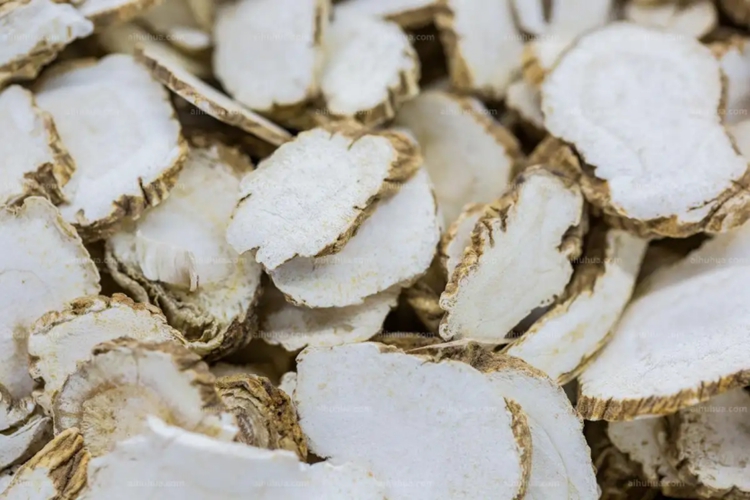 中药白芷饮片图