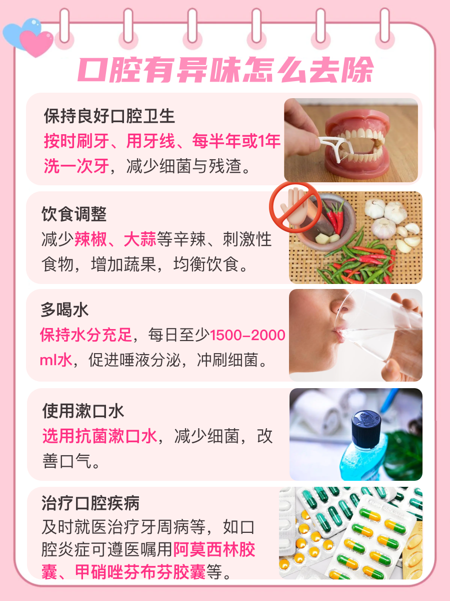 一文解析：口腔有异味怎么去除